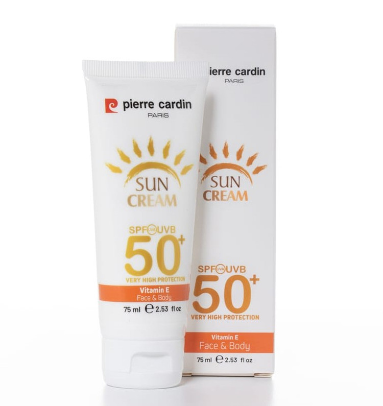 ضدآفتاب ویتامین ای 75میل SPF50 پیرکاردین