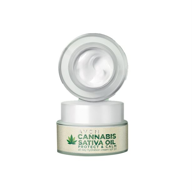 کرم روز جوانساز روغن شاهدانه و استویا Avon