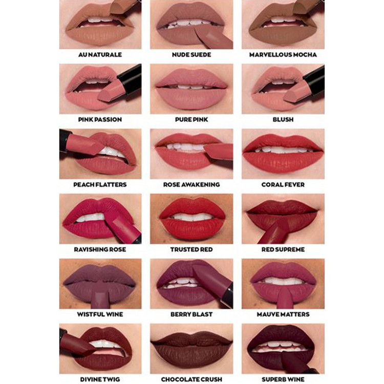 رژ لب جامد مات مدل Avon Ultra Matte حاوی SPF 15