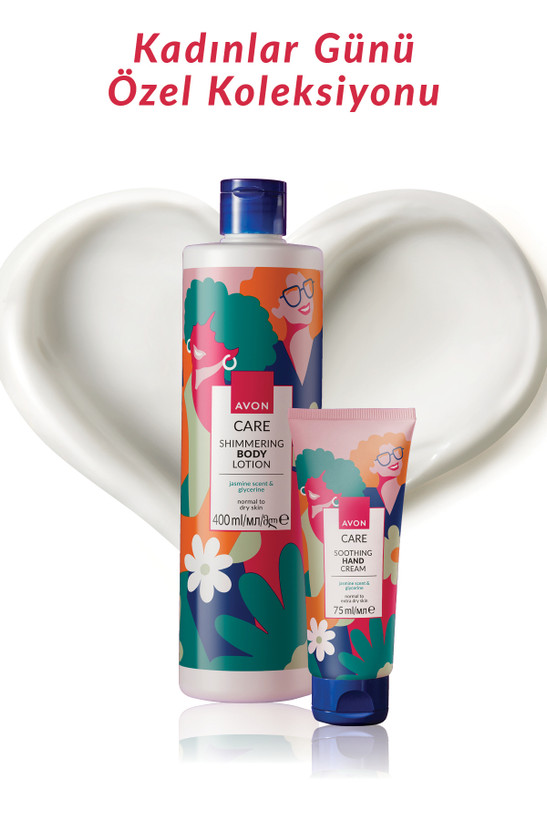 لوسیون بدن حاوی گلیسیرین درخشان مراقبتی با عطر یاسمین 400 میل Avon