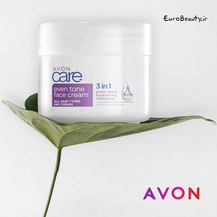 ⚪️کرم روز ۳ در ۱ Avon آبرسان+یکنواخت کننده + روشن کننده