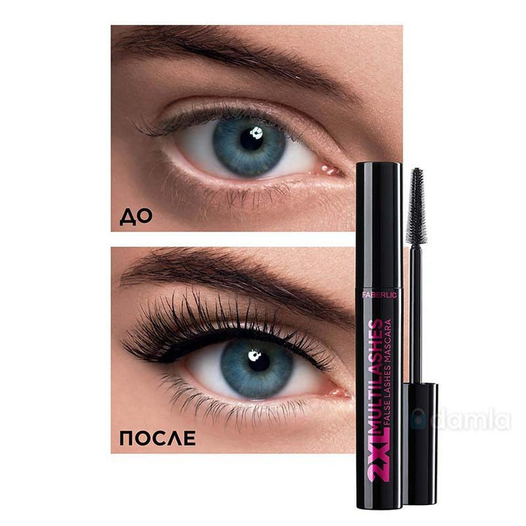 ریمل چند مژه 2XL با جلوه مژه مصنوعی فابرلیک روسیه
