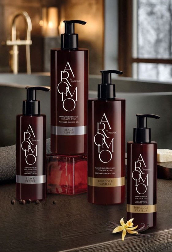 ژل دوش معطر تنباکو و وانیل