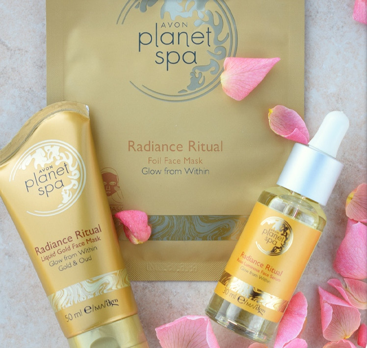 ماسک طلا صورت آون مدل Planet Spa Radiance